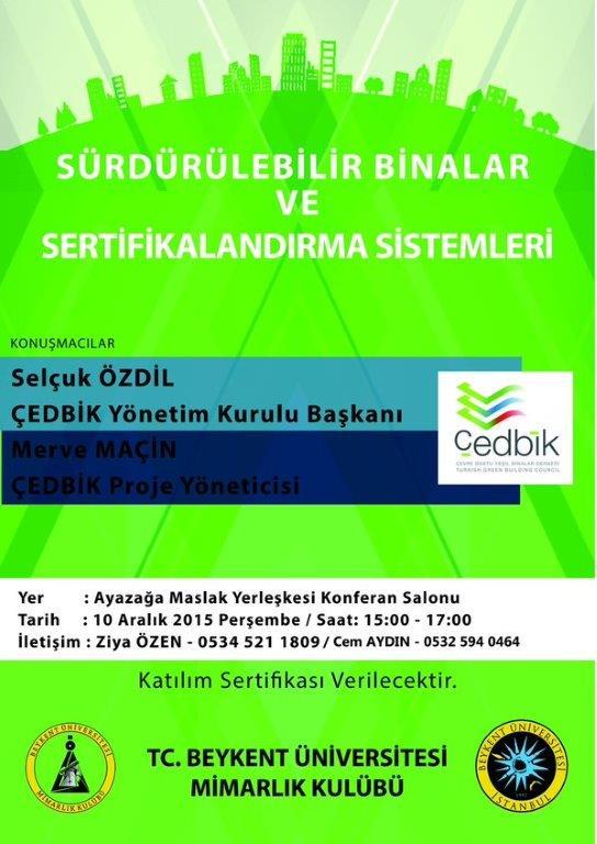 Sürdürülebilir Binalar ve Sertifikalandırma Sistemleri